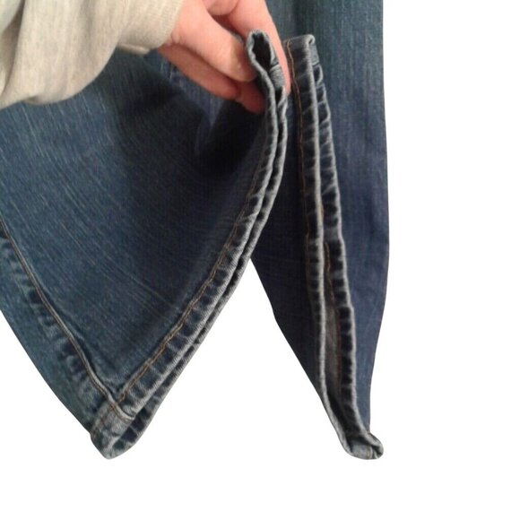Tommy Jeans Size 9s Womens Bootcut Blue Denim Made In Mexico Vintage 2004 - Picture 4 of 7